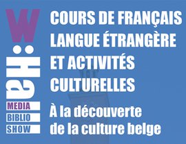 Cours de français langue étrangère et activités culturelles 