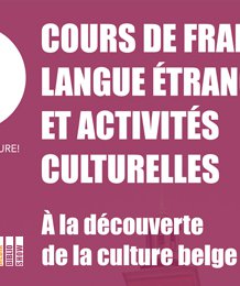 Cours de français langue étrangère et activités culturelles